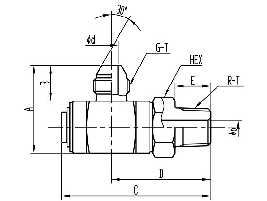 JL**GC Swivel Joint コード：JL**GC