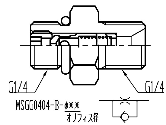 MSGG0404-SR-B コード：MSGG0404-SR-B