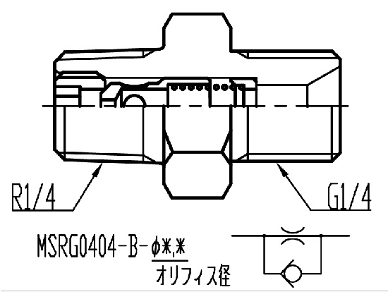 MSRG0404-SR-B コード：MSRG0404-SR-B