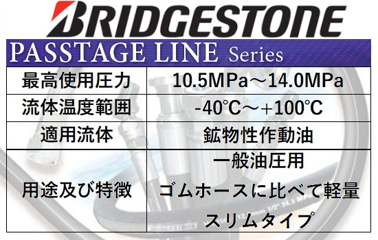 パステージライン(PASSTAGE LINE)  SPLホース コード：SPL