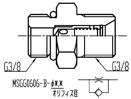MSGG0606-SR-B コード：MSGG0606-SR-B
