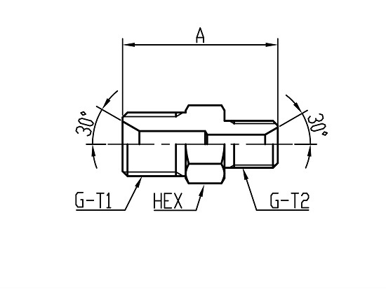 FTS11(異径) SUS Union コード：FTS11-1 相当品コード：SUS-SR11