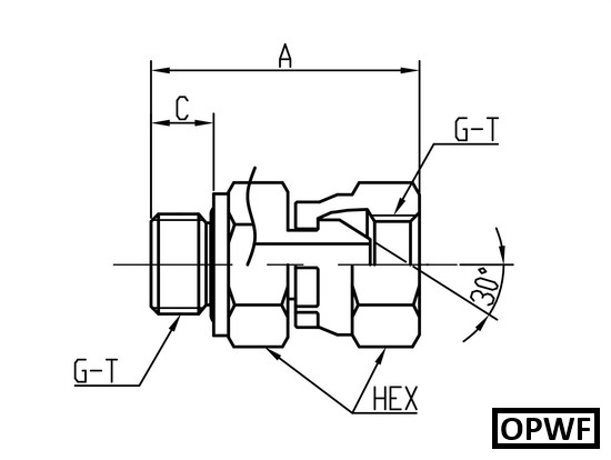 SSOPWF06 OPWFストレートアダプター コード：SSOPWF06