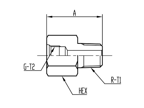 CT00(同径) O-ring port Connectoer