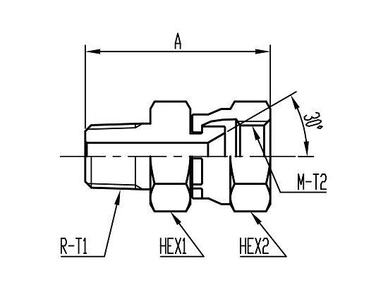 FT16M Swivel Connector