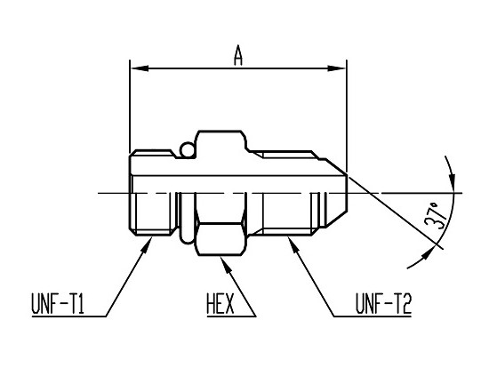 UN15 O-ring boss Connector コード：UN15 相当品コード：SSO13U,4015