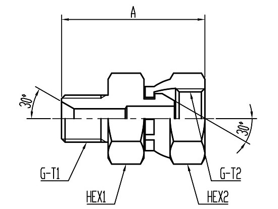 CH15(異径) Swivel Connector コード：CH15-2 相当品コード：US0609,0905