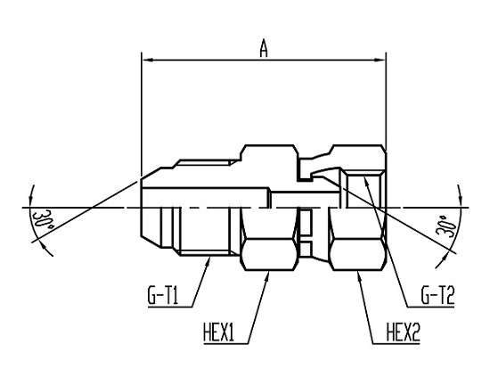 CH05(異径) Conversion Connector コード：CH05-1 相当品コード：US0613,1305