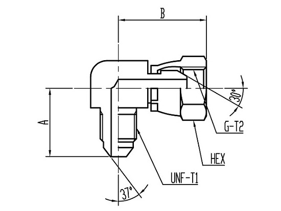 CH58UG 90°Conversion Elbow コード：CH58UG 相当品コード：UL90(0613)GU