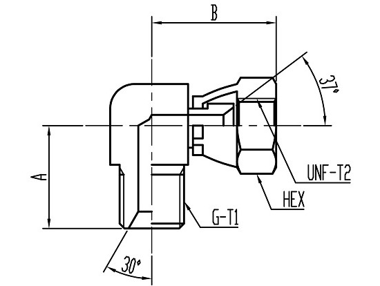 CH49GU 90°Conversion Elbow コード：CH49GU 相当品コード：UL90(1609)UG