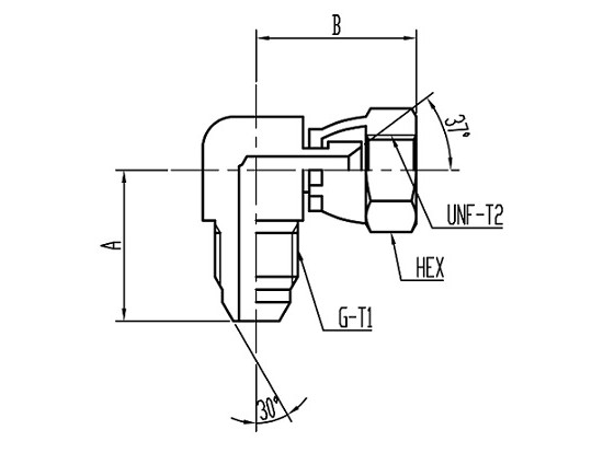 FT21GU 90°Union Elbow