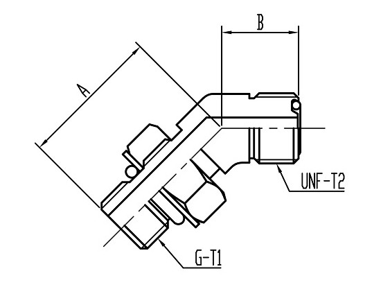 FS17 ORS 45°Adjustable Elbow