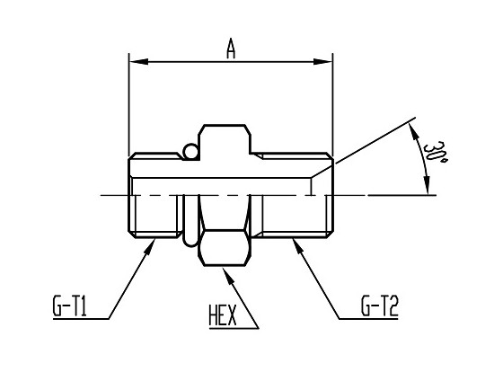 FT67(同径) O-ring boss Connector