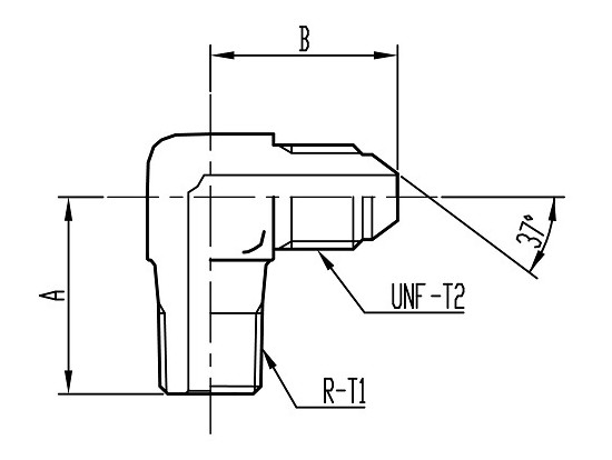 UN30 90°Elbow コード：UN30 相当品コード：4030,SR33UR