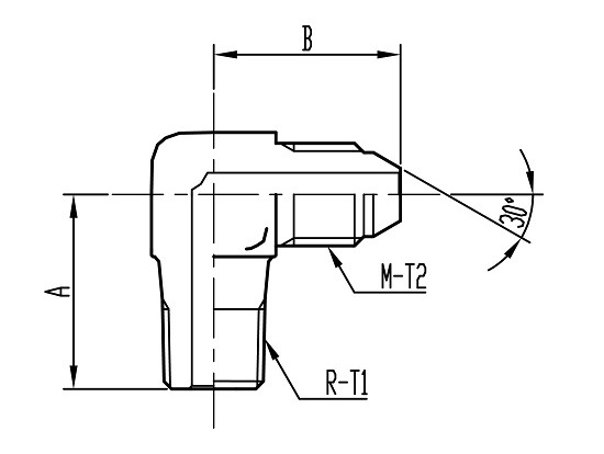 FT33M 90°Elbow