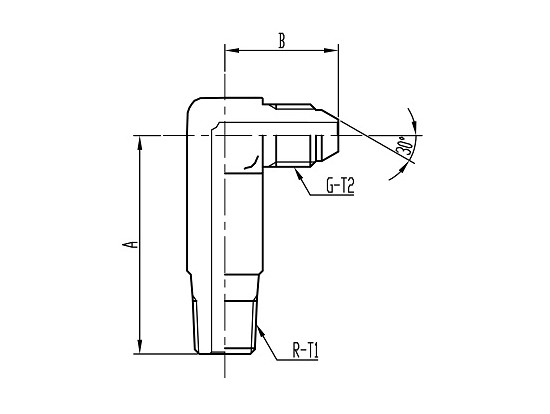 SP33(異径) 90°Long Elbow