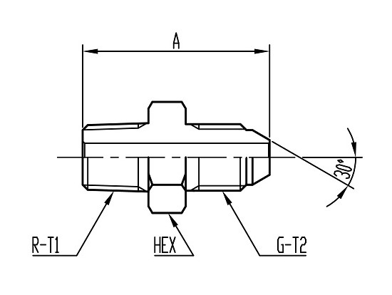 FTS13(同径) SUS Connector