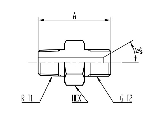 FTS09(異径) SUS Connector