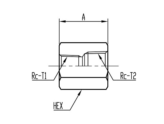 RC96(異径) Socket