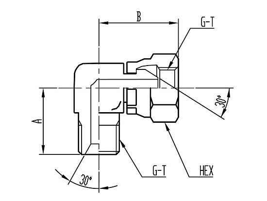 FT59 90°Union Elbow